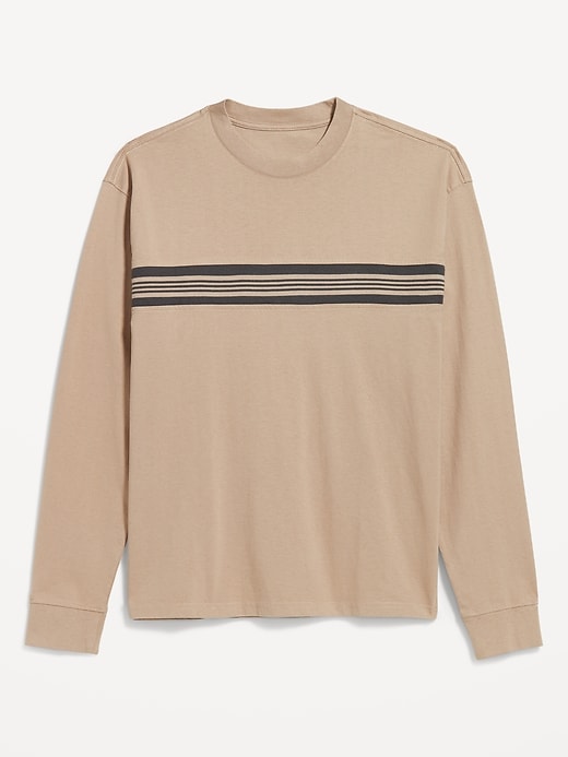 Image number 7 showing, Heavyweight Chest-Stripe T-Shirt