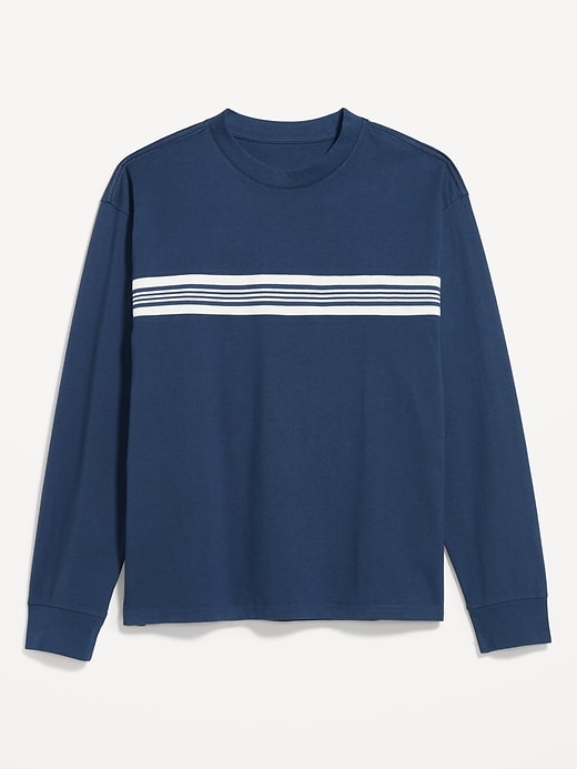 Image number 4 showing, Heavyweight Chest-Stripe T-Shirt
