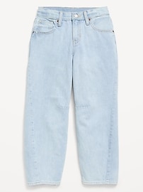 View large product image 4 of 5. Super Baggy Barrel-Leg Jeans for Girls