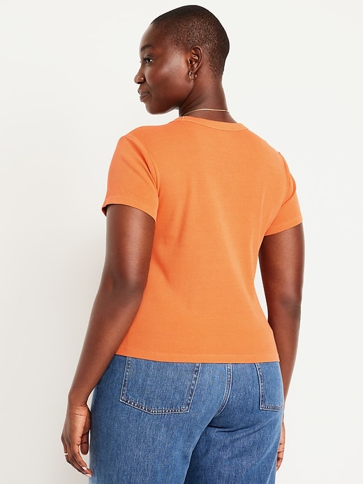 Image number 4 showing, Snug Crop T-Shirt