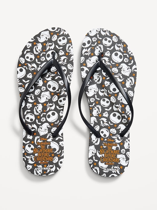 Image number 1 showing, Disney© Halloween Flip-Flop Sandals (Partially Plant-Based)