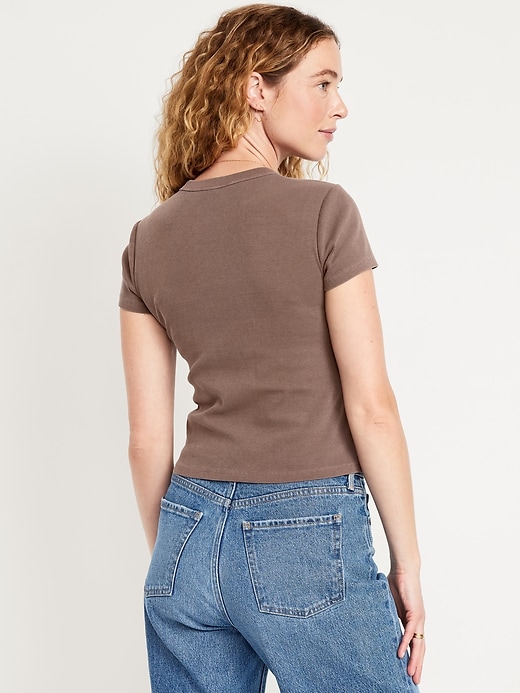 Image number 2 showing, Snug Crop T-Shirt