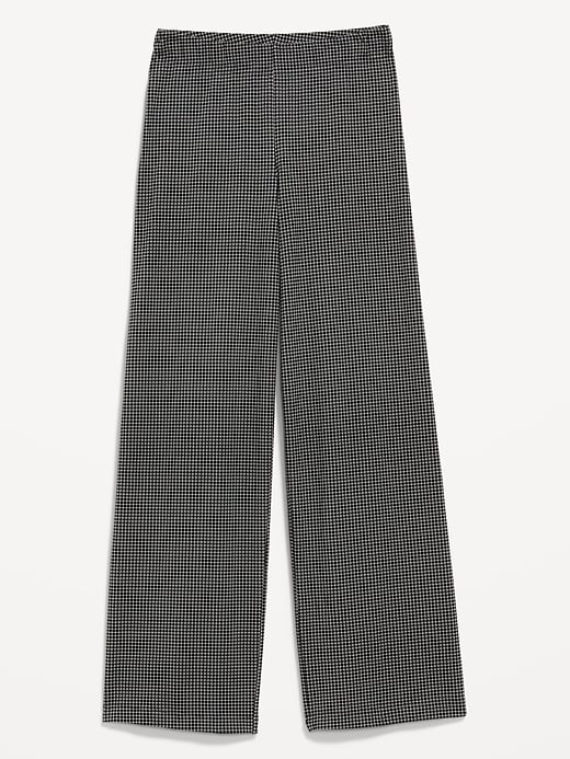 Image number 4 showing, High-Waisted Fashion Wide-Leg Leggings