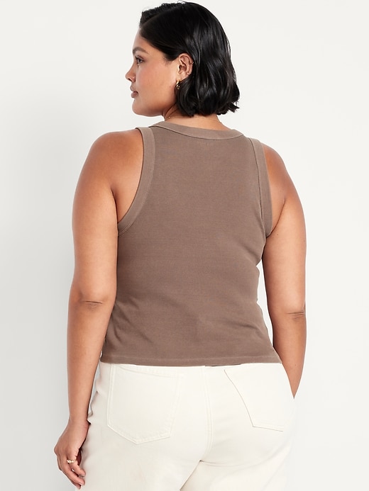 Image number 7 showing, Snug Crop Tank Top