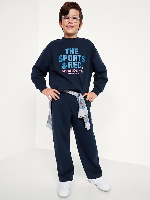 Image number 3 showing, Straight Fleece Sweatpants for Boys