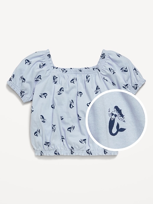 View large product image 1 of 1. Short-Sleeve Bubble Top for Toddler Girls