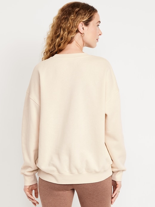 Image number 2 showing, SoComfy Oversized Graphic Sweatshirt