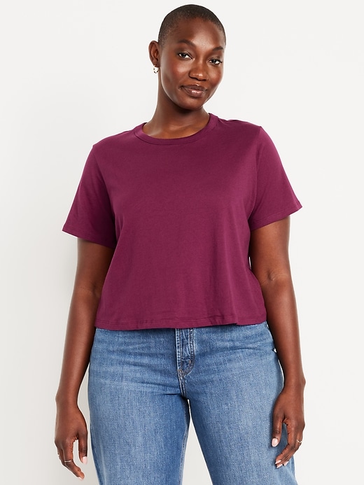 Image number 4 showing, EveryWear Crop T-Shirt