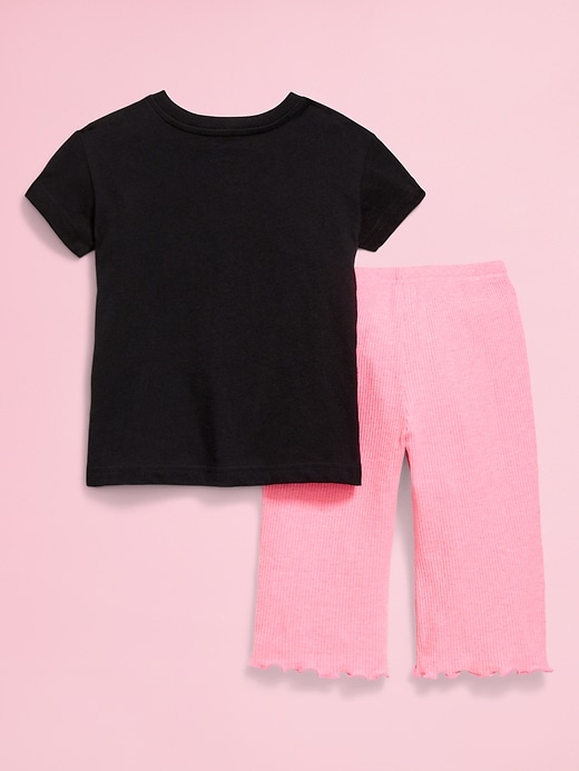 View large product image 2 of 5. Old Navy x Disney© Minnie Mouse Tunic and Flare-Leg Pants Set for Toddler Girls