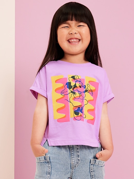 View large product image 1 of 4. Old Navy x Disney© Dolman-Sleeve T-Shirt for Toddler Girls
