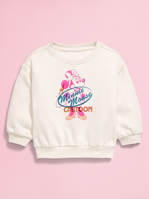 View large product image 1 of 5. Old Navy x Disney© Minnie Mouse Crew-Neck Sweatshirt for Toddler Girls
