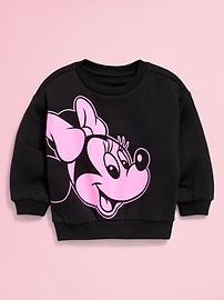 View large product image 3 of 5. Old Navy x Disney© Minnie Mouse Crew-Neck Sweatshirt for Toddler Girls