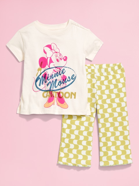Old Navy x Disney© Minnie Mouse Tunic and Flare-Leg Pants Set for Toddler Girls