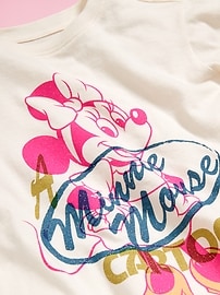 View large product image 4 of 5. Old Navy x Disney© Minnie Mouse Tunic and Flare-Leg Pants Set for Toddler Girls