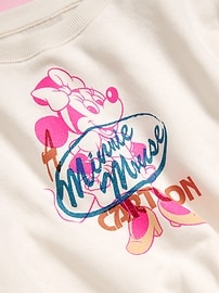 View large product image 4 of 5. Old Navy x Disney© Minnie Mouse Crew-Neck Sweatshirt for Toddler Girls