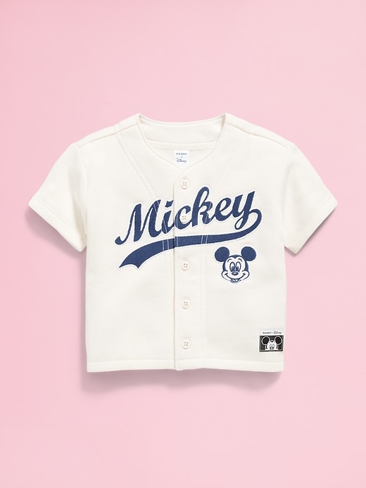 View large product image 1 of 5. Old Navy x Disney© Mickey Mouse Baseball Shirt for Baby