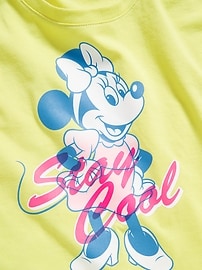View large product image 6 of 7. Old Navy x Disney© Cropped Graphic Raw-Edge T-Shirt for Girls