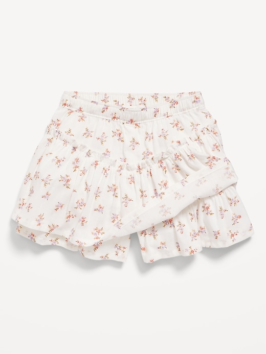 View large product image 2 of 3. Printed High-Waisted Skort for Toddler Girls