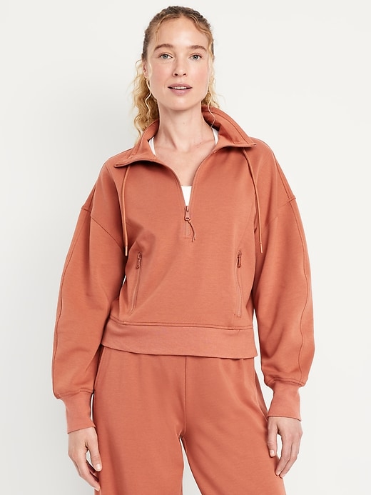 Image number 1 showing, Dynamic Fleece Half-Zip Sweatshirt