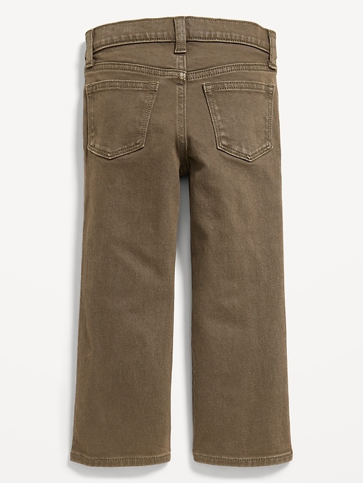 Image number 2 showing, Straight-Leg Built-In Flex Jeans for Toddler Boys