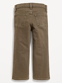 Image number 2 showing, Straight-Leg Built-In Flex Jeans for Toddler Boys