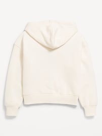 View large product image 3 of 3. Favorite Fleece Printed Zip-Front Hoodie for Girls