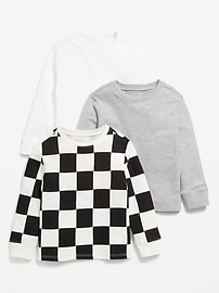 L'image numéro 1 présente T-shirt à manches longues pour tout-petit garçon (paquet de 3)