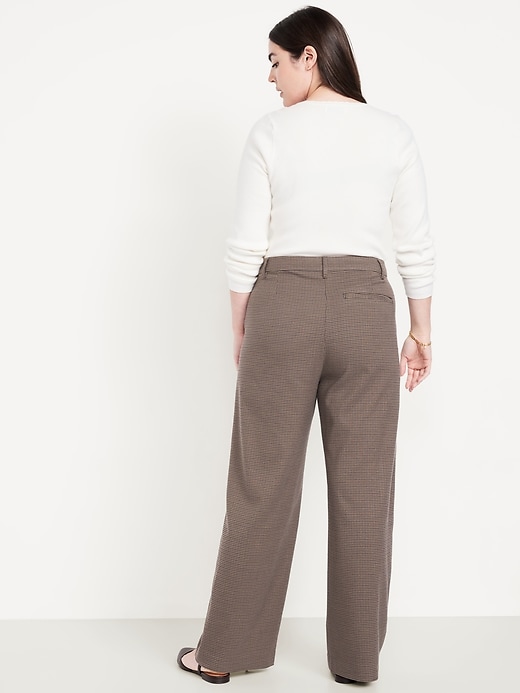 Image number 5 showing, Extra High-Waisted Taylor Wide-Leg Trouser Pants