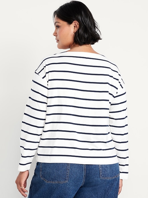 Image number 7 showing, Long-Sleeve Mariner Loose T-Shirt