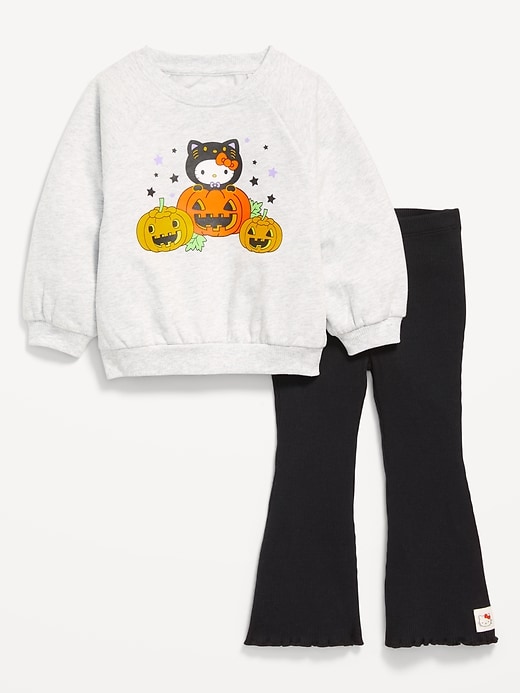 View large product image 1 of 3. Hello Kitty® Graphic Sweatshirt and Flare Leggings Set for Girls