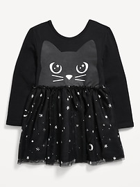 Image number 2 showing, Long-Sleeve Halloween Tutu Dress for Toddler Girls