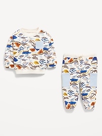 View large product image 3 of 3. French-Terry Pocket Sweatshirt and Sweatpants Set for Baby