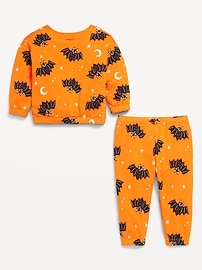 View large product image 3 of 3. Printed French Terry Sweatshirt and Pants Set for Baby