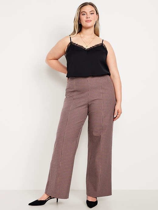 Image number 6 showing, High-Waisted Pull-On Pixie Wide-Leg Pants