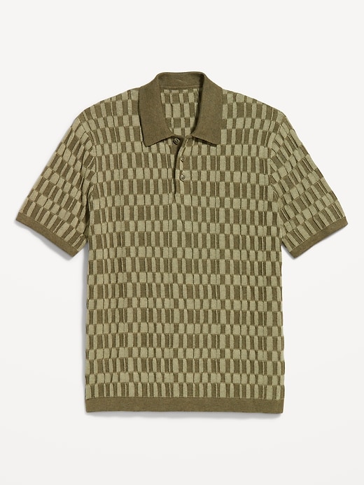 Image number 4 showing, Short-Sleeve Sweater-Knit Polo