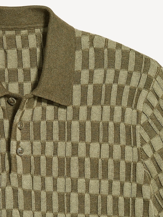 Image number 5 showing, Short-Sleeve Sweater-Knit Polo