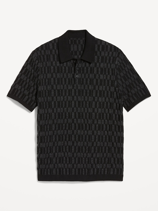 Image number 4 showing, Short-Sleeve Sweater-Knit Polo
