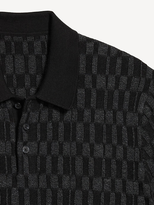 Image number 5 showing, Short-Sleeve Sweater-Knit Polo