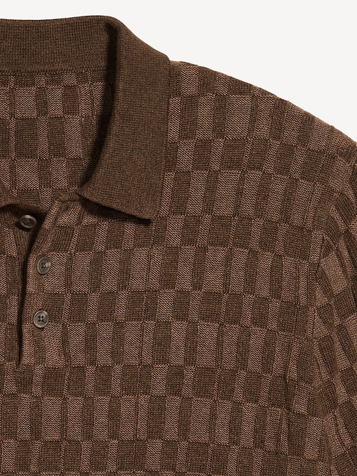 Image number 5 showing, Short-Sleeve Sweater-Knit Polo
