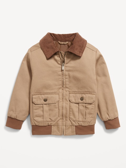 Full-Zip Barn Jacket for Toddler Boys