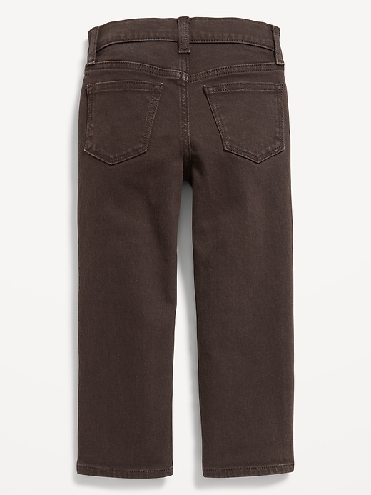 Image number 4 showing, Straight-Leg Built-In Flex Jeans for Toddler Boys