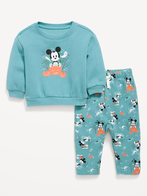 Disney© Unisex Graphic Sweatshirt and Sweatpants Set for Baby - Multi