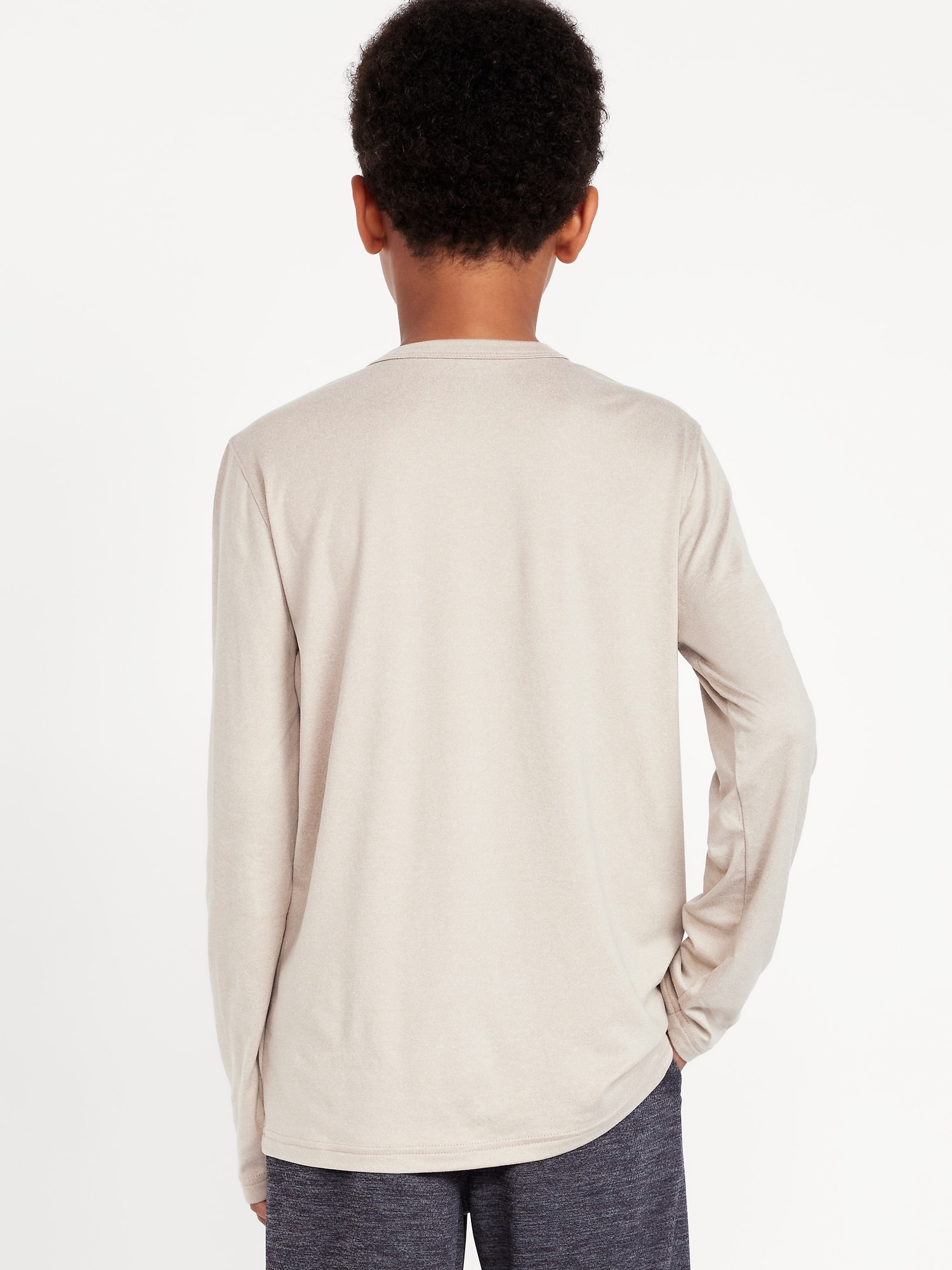 CloudMotion Long-Sleeve Performance T-Shirt for Boys
