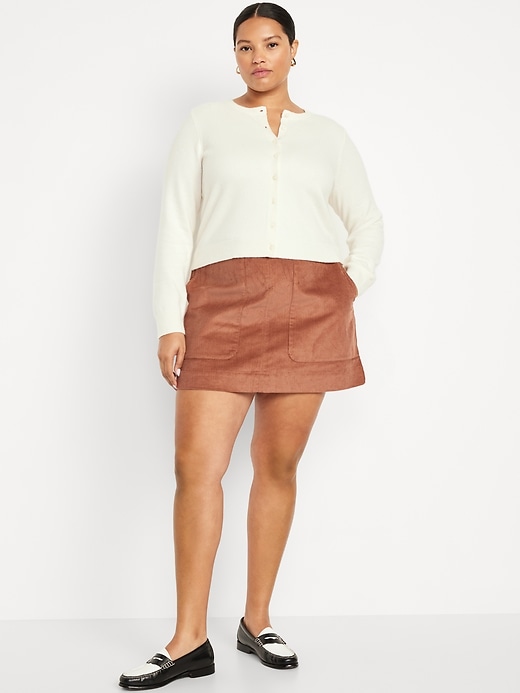 Image number 4 showing, Mini Corduroy Skirt