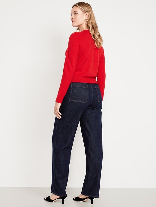 L'image numéro 5 présente Jean OG ample à taille haute