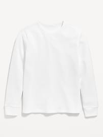 Image number 1 showing, Long-Sleeve Waffle-Knit T-Shirt for Boys