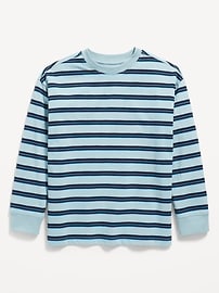 L'image numéro 2 présente T-shirt surdimensionné à manches longues à motif pour garçon