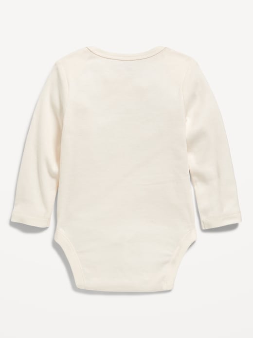Image number 2 showing, Long-Sleeve Graphic Bodysuit for Baby