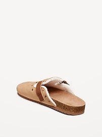 View large product image 4 of 4. Studded Faux-Suede Clogs for Girls