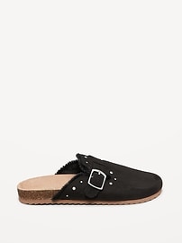 View large product image 3 of 4. Studded Faux-Suede Clogs for Girls